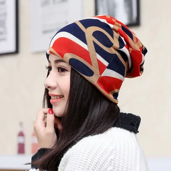 Jeseň zima nových kórejských žien pôrodu klobúk tri-účel jeseň a v zime zabezpečovacie klobúk dospelých hromadu klobúk dievčatá zimné čiapky 11