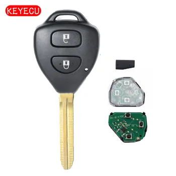 Keyecu bez programovania, Diaľkové Auto Tlačidlo 2 Tlačidlo 314.3 MHz G Čip pre Toyota Corolla Rav4 Hiace Tarago 2009-14 FCC ID:B41TH 12