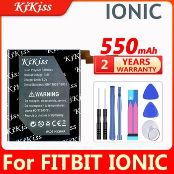 KiKiss 550mAh Náhradné Batérie pre FITBIT IÓNOVÉ 4