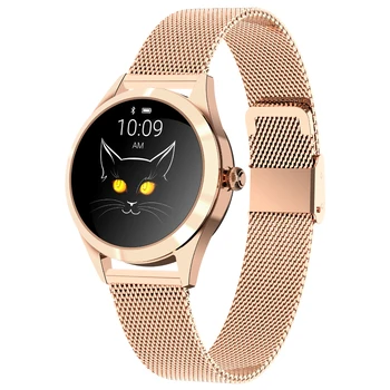 KW10 vodotesný IP68 smart hodinky módne dámy náramok monitor srdcového rytmu spánku monitorovanie smart hodinky spojenie IOS Android 11