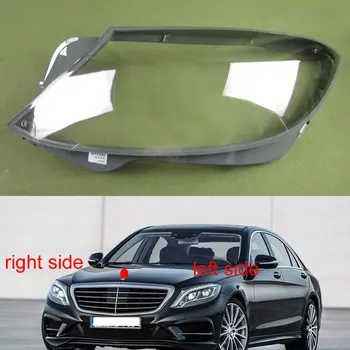 Lampshades Svetlomety Transparentné Tienidlo Svetlometu Shell Pre Mercedes Benz W222 S320 S400 S500 S600 2014 2015 2016 2017 3