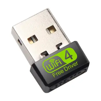 Mini USB Adaptéra WiFi 150Mbps Wi-Fi Disk Free Verzia Pre PC, USB, Ethernet, WiFi Dongle 2.4 G Sieťová Karta Anténa Wi-Fi Prijímač 18