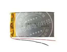 New Horúce A 3,7 V polymer lithium batéria 073759 703759 GPS Bluetooth DIY hračka audio 1500MAH Nabíjateľná Li-ion Bunky 6
