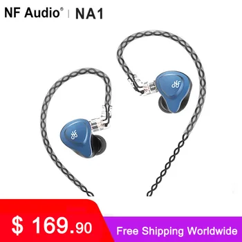 NF Audio NA1 HiFi Vyvážené Dvojité Dutiny Dynamické Driver In-ear Slúchadlá Monitor IEM s 2Pin 0.78 mm Odnímateľný Kábel 14