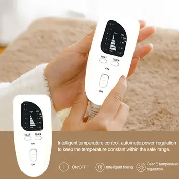 Nohy Ohrievača 1 Sada Účinnú Izoláciu Pohodlné Elektrické Kúrenie Topánky Plug-in Kúrenie Pad pre Office