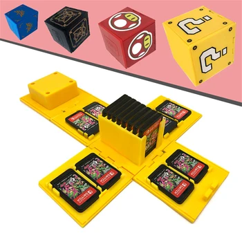 Nová trojrozmerná Hra Karty Úložný Box Shockproof a Anti-jeseň Rozšíriteľná Karty Box Pracky Bezpečnostný Spínač, Krabica 8