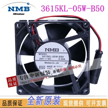 Nový, originálny ventilátor NMB 3615KL-05W-B50 9238 24V 0.32 V ABB menič chladiaci ventilátor 15