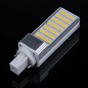 nízka cena!!! 7W E27/G24 LED Kukurica Žiarovky Lampy Svetlo 35led čipov SMD 5050 Pozornosti 180 Stupňov AC85-265V Horizontálne Plug Svetlo