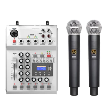 Nízke min audio mixer s zosilňovač vs rozhranie voice changer mikrofón 14