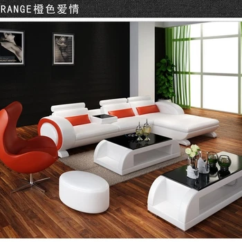 Obývacia izba gauč nastaviť nábytok, kožené vysokej kvality gauč lístkového pohovka kreslo obývacia izba nábytok gauč 1