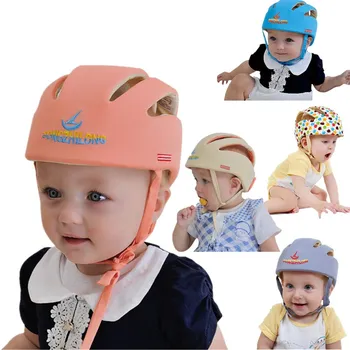 Ochranné prilby klobúk pre dieťa, batoľa učenie chôdze bavlna klobúk chrániť dieťa hlava bolí 6
