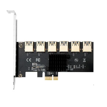 PCI-E na USB 3 0 Extender Viacero Portov 5Gb s PCI-Express Adaptér PCB Converter Banských Zariadení Desktop PC Dodávky 5