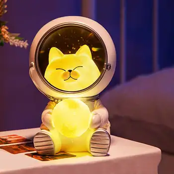 Pet Astronaut Nočné Svetlo Tvorivé Roztomilý Galaxy Guardian Osobnosti Spálne Dekorácie Svetlá Star Lampa Deti Hračky Darček K Narodeninám 6