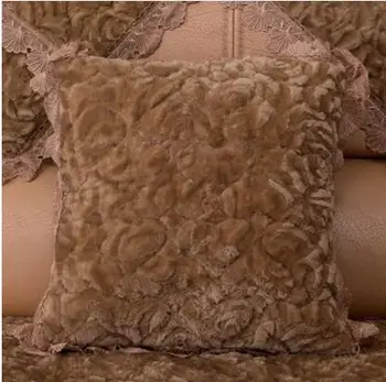 plyšové plastický Rose vzor hodiť vankúš velvet obliečka na vankúš sofa pohovka vankúš domácnosti dekor