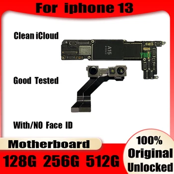 Podporu IOS aktualizácia & 5G Pre iPhone 13 Doske 128GB-256 GB-512 gb diskom Pôvodné Odomknutý Pre iPhone 13 logic board Čisté icloud