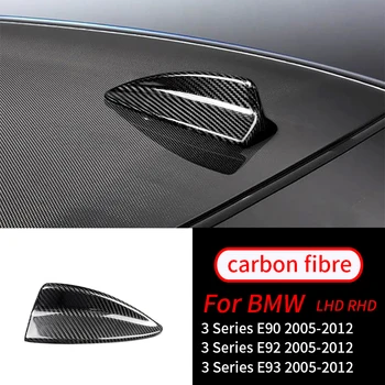 Pre BMW E90 E92 E93 3 Série 2005-2012 Reálne Uhlíkových Vlákien Anténa Shark Vzťahujú Na BMW Finten Antény Kryt Interiéru Vozidla Dodávky 2