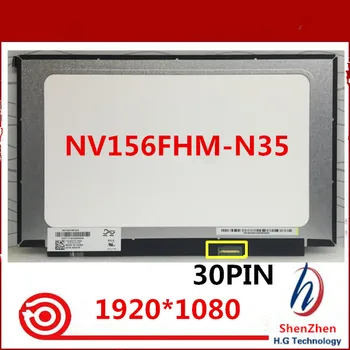 Pre BOE Matice NV156FHM-N35 kompatibilné modely Lesklý FHD 1920x1080 LCD Displej Panel Nahradenie 30PINS 2