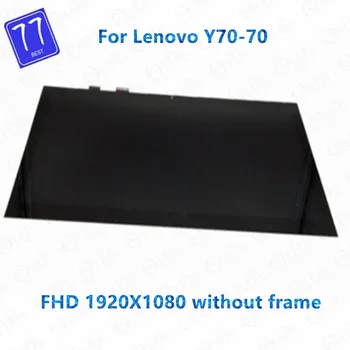 Pre Lenovo y70-70 y70 70 Dotykový LCD Displej Montáž 17.3