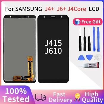 Pre Samsung Galaxy J4Plus J6Plus J4Core LCD Displej Dotykový Panel Montáž Náhradné Náhradné Diely 6.0 palec 9