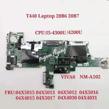 PRE Thinkpad T440 Notebook Doske CPU:I5-4200U/4300U UAM NM-A102 FRU 04X4015 04X4016 04X4030 04X4031 9