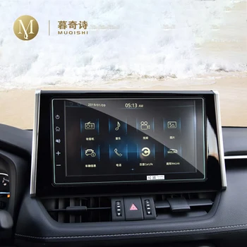 Pre Toyota RAV4 2020 2021 Navigačnej Obrazovke Tvrdeného skla Zariadenia Displej Ochranný Film Zábavný Počítač Protector 1