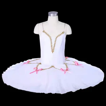 Profesionálne Balet Tutu Dospelých Dieťa Balerína Šaty Deti Batoľa Dievča Oblečenie Swan Fáze Nosenie Halloween Kostýmy Pre Ženy 13