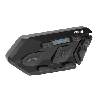 R6S Motocyklové Prilby Headset Bluetooth5.0 Vonkajšie Koni 1200M Intercom Nepremokavé Komunikácie, MP3, GPS Stereo Headset 17