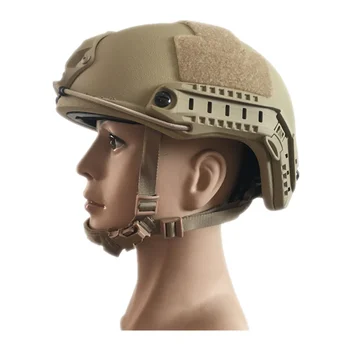 RÝCHLO 100% Aramid Level IIIA Vojenské Advanced Tactical Combat Helmet v RÝCHLO Nepriestrelné Prilba 13
