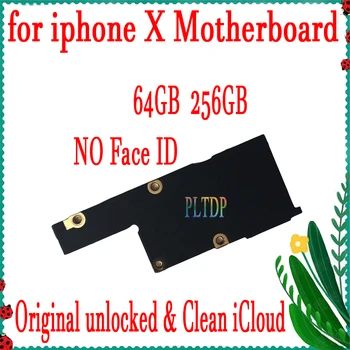S/Č Tvár ID Pre iphone X Doske 64 GB 256 GB Pôvodná Odomknutý Zadarmo icloud Pre iphone X Logic board Plný Testované Dobrá Práca 5