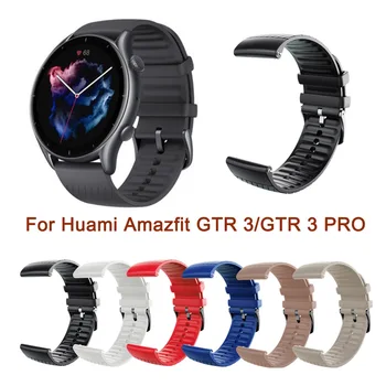 Silikónové Pásiky Pre Huami Amazfit GTR 3 Náhradné Náramok Náramok Pre Amazfit GTR3 PRO Smart Watchband Príslušenstvo Nové 10