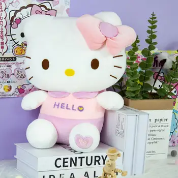 Skutočné Sanrio Hello Kitty O 38Cm Kawaii Lásky, Motýľ, Plyšové Hračky Srdce Vysoko Kvalitné Domáce Dekorácie, Hračky, Darčeky pre Dievčatá 4