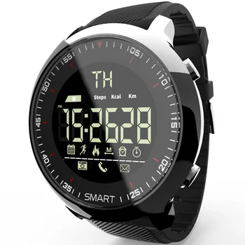 Smart Hodinky Mužov LCD Displeja Vodotesný IP68 Krokomery 12 mesiacov v pohotovostnom režime Plávanie Šport Smartwatch BT Stopky Predaj 7