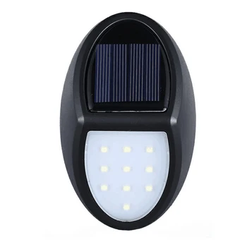 Solárne Krok Svetlá s 1000 mah Kapacita Batérie, 10 LED Solárne Palube Svetlá Nepremokavé Vonkajšie Osvetlenie pre Kroky po Schodoch 18