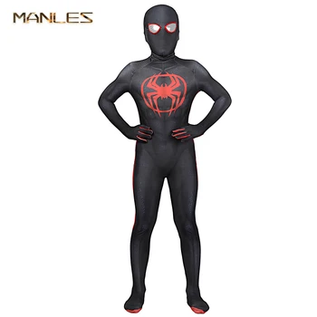 Spider-Man Obleky pre Deti Spiderman Kostým Deti Cez Spider-Verš Km Morales