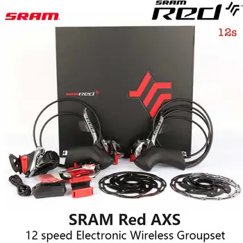 SRAM RED EATP AXS 2X12V Bezdrôtový Elektronika Sada Hydraulické Kotúčové Brzdy Rortor radiaca páka Páka Prehadzovačky Cestných Bicyklov Auta 15
