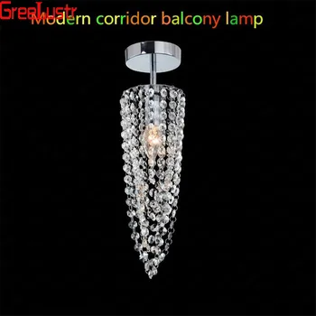 Stropné Svietidlo Svietidlo Plafonnier Crystal LED Lesk Stropné Osvetlenie, Zariadenie Pre Domáce Balkón Uličkou Chodby, Schodisko svetlo 7