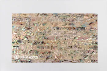 Stupňa prírodných povrchu abalone paua shell laminátové pre hudobné nástroje, nábytok, intarzia 11