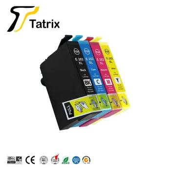 Tatrix T202XL 202XL E-202 Kompatibilné Tlačiarne Atramentové Cartridge pre Epson Expression Home XP-5100 WorkForce WF-2860 Platné pre AU 8