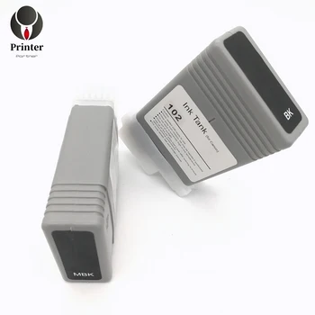 Tlačiareň Partner ink cartridge PFI-102 pfi 102 Matný čierny kompatibilný pre canon iPF500 iPF510 iPF600 iPF605 iPF610 iPF650 tlačiareň 3
