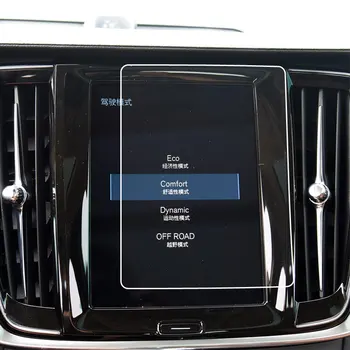 Tvrdené Sklo Ochranný Film Anti-scratch Film Pre Volvo V60 S90 V90 XC60 2018 2019 2020 Auta GPS Navigácie Film LCD Displej 13