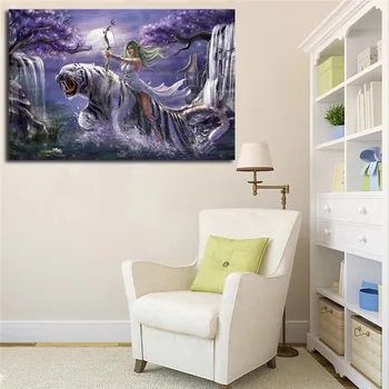 Tyrande Whisperwind Svete Warcrafts Wall Art Plátno Plagáty Vytlačí Maľovať Obrázky Pre Spálne Domova Príslušenstvo 2