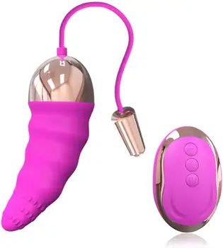 USB Bezdrôtové Diaľkové Kegel Gule G Mieste Vibračné Vajíčko Ben Wa Stimulátor Klitorisu Vibrátory pre Dospelých sexuálnu Hračku Pre Ženy 17