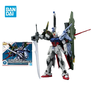 V Zásob 100% Originálne BANDAI MG GAT-X105 Štrajk Gundam Kidou Senshi Gundam SEED Zostaviť Akčný Model Hračky Dovolenku Dary 11