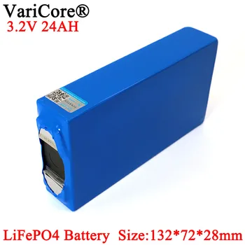 VariCore 3.2 V 24Ah batérie LiFePO4 fosfát Veľkú kapacitu 24000mAh Motocykel, Auto motor batérie úprava Nikel 12