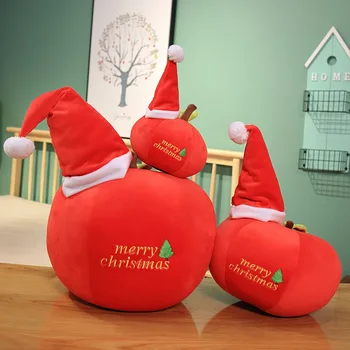 Vianočné Apple Teplé Ruky Plyšové Hračky Kawaii je Gauč Hádzanie Vankúš Tvorivosti Vianoce Pokoj Ovocie Vianočný Darček Pre Priateľov 4