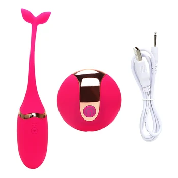 Vibračné Vajíčko na Diaľkové Ovládanie Vibrátory Sexuálne Hračky pre Ženy Uplatniť Vaginálnej Kegel Loptu G-spot Masáž USB Nabíjateľné 5
