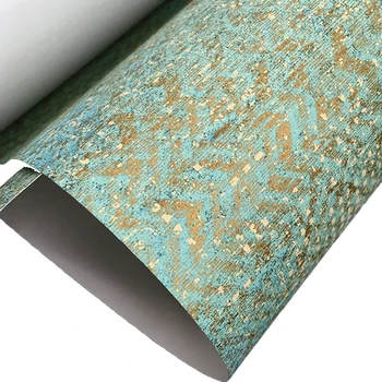 Vintage Bielizeň Slamy tapety japonský štýl Pure Color Ľanové Tkaniny tapety Roll pre Obchod Pozadí nástennú maľbu Obývacia Izba 6