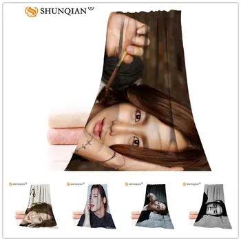 Vlastné Jang Geun Suk 35x75cm Tvár Uteráky Facecloth Mikrovlákna Žinku Rýchle sušenie Športové Uterák 17