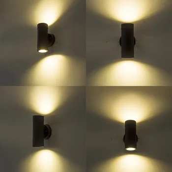 vonkajšie nepremokavé 10W LED nástenné svietidlo hore a dole LED nástenné svietidlo posteli spálňa umenie schodisko svetlá stena sconce IP65 14