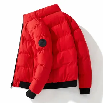 Vysoko kvalitné pánske Bundy Jeseň Zima Streetwear Módy Mužov Oblečenie, Kabáty Mužov Bežné kórejský Trend Bunda Mužov Veľkosť M-7XL 3